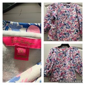 Lilly Pulitzer 3/4 sleeve top